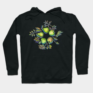 Summer's End - apples and pears Hoodie